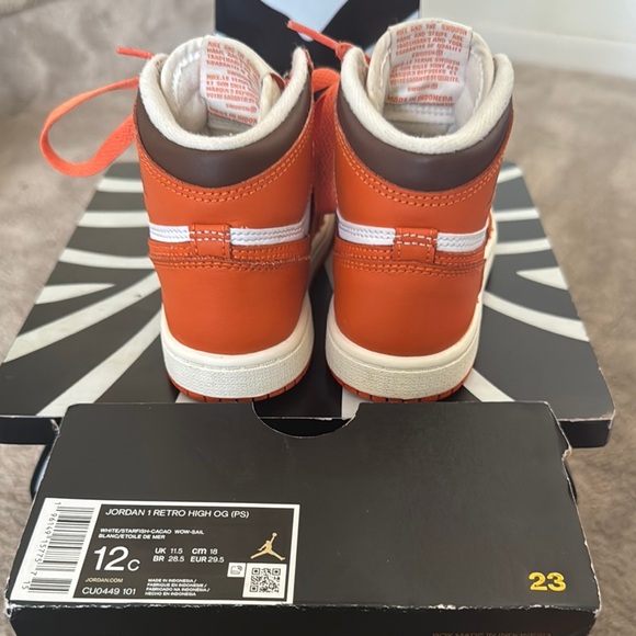 Nike Dunk High Sneakers White/Starfish-Cacao - Picture 4 of 4